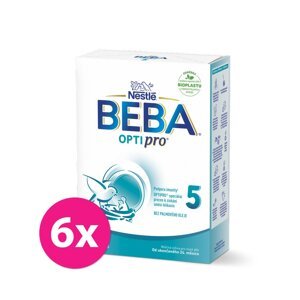 6x BEBA OPTIPRO® 5 Mlieko dojčenské, 500 g​