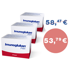 Výhodný balíček 3 produktov Imunoglukan P4H® 60 kapsúl