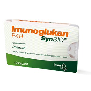 ImunoglukanP4H® SynBIOD+ 10 kapsúl