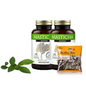 2x Masticha Active + kryštály, Apothecary, s.r.o., 45g, 200ks