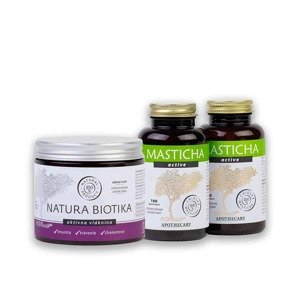 Apothecary, s.r.o, Masticha Active 200cps + Natura Biotika