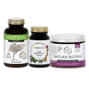 Apothecary, s.r.o, Masticha Active 200cps + Natura Biotika